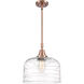Franklin Restoration Bell LED 12 inch Antique Copper Mini Pendant Ceiling Light