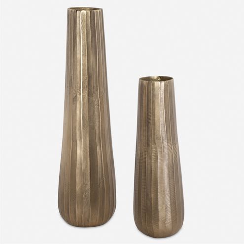 Vertiforge 27.75 X 7.5 inch Vases, Set of 2