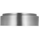 Drew & Jonathan Dartmore 3 Light 18 inch Brushed Nickel Flush Mount Ceiling Light, Large