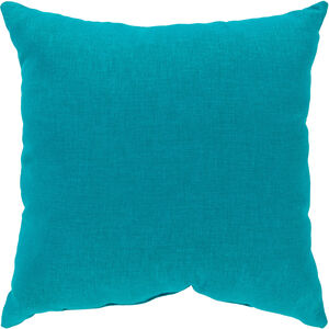 Storm 18 X 18 inch Teal Pillow Cover