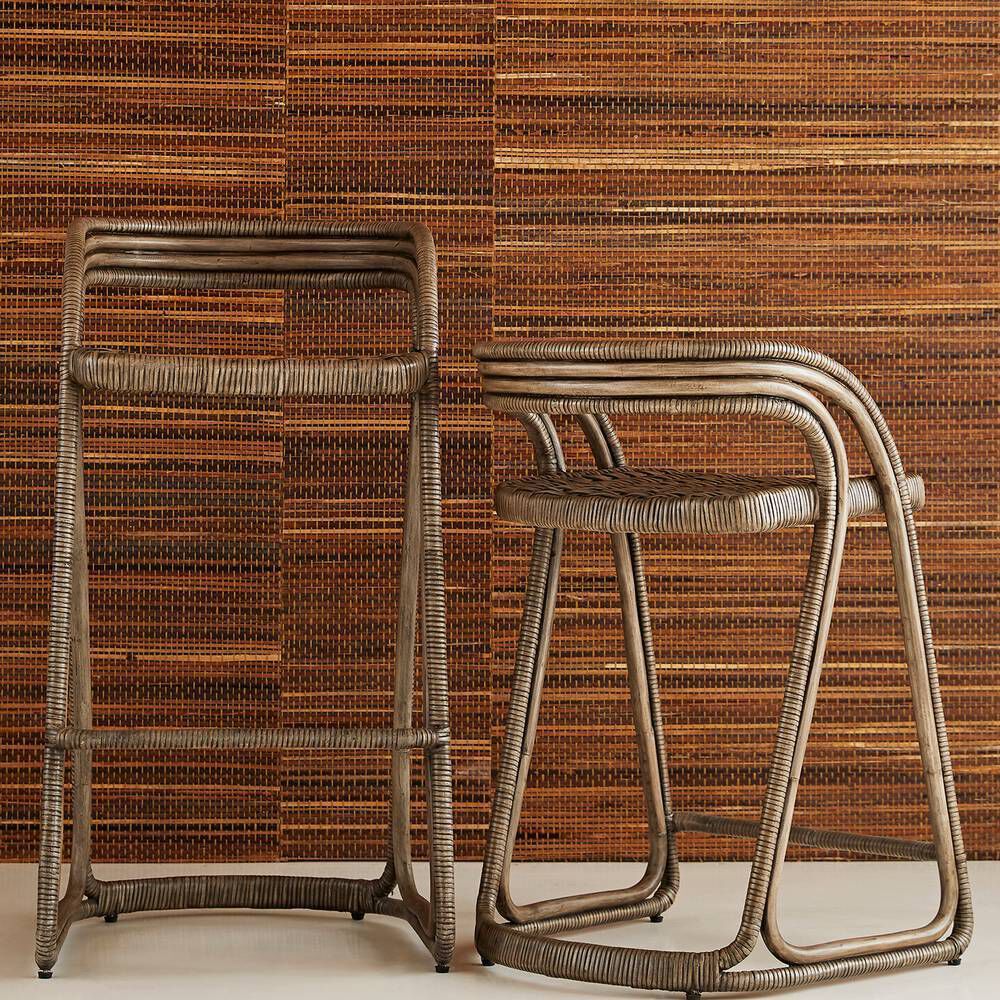 Harrington Moth Gray Bar Stool