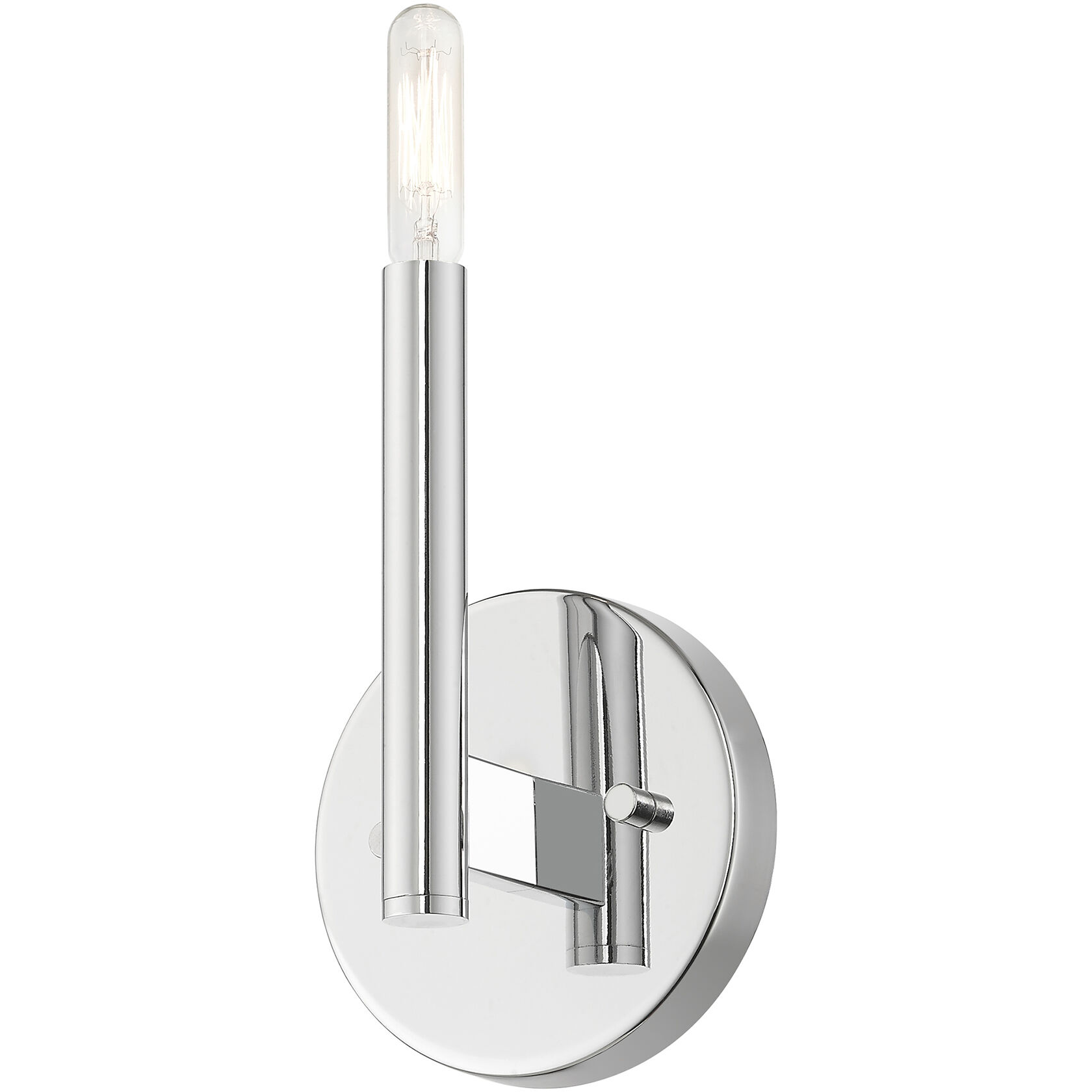 Copenhagen 1 Light 5.13 inch Polished Chrome ADA Wall Sconce Wall Light, Single