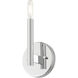 Copenhagen 1 Light 5.13 inch Polished Chrome ADA Wall Sconce Wall Light, Single