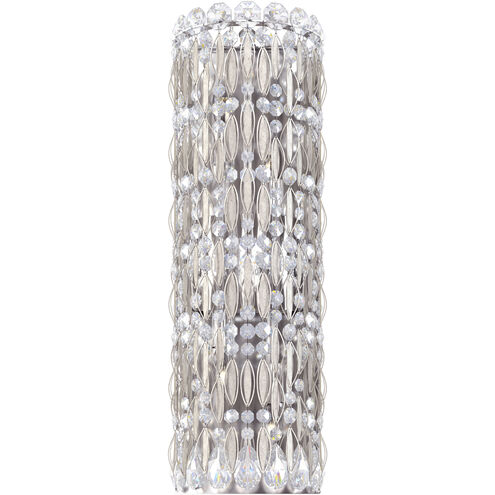 Sarella 4 Light 7 inch Antique Silver Bath Vanity & Wall Light in Heritage