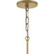 Delfina LED 26 inch Deluxe Gold Chandelier Ceiling Light