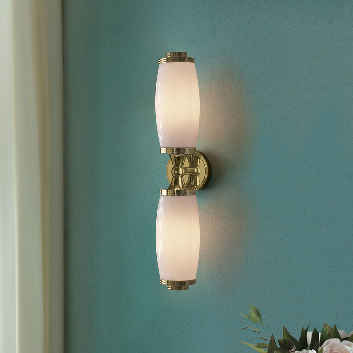 Eliot LED 18.5 inch Polished Brass Bath Light Wall Light