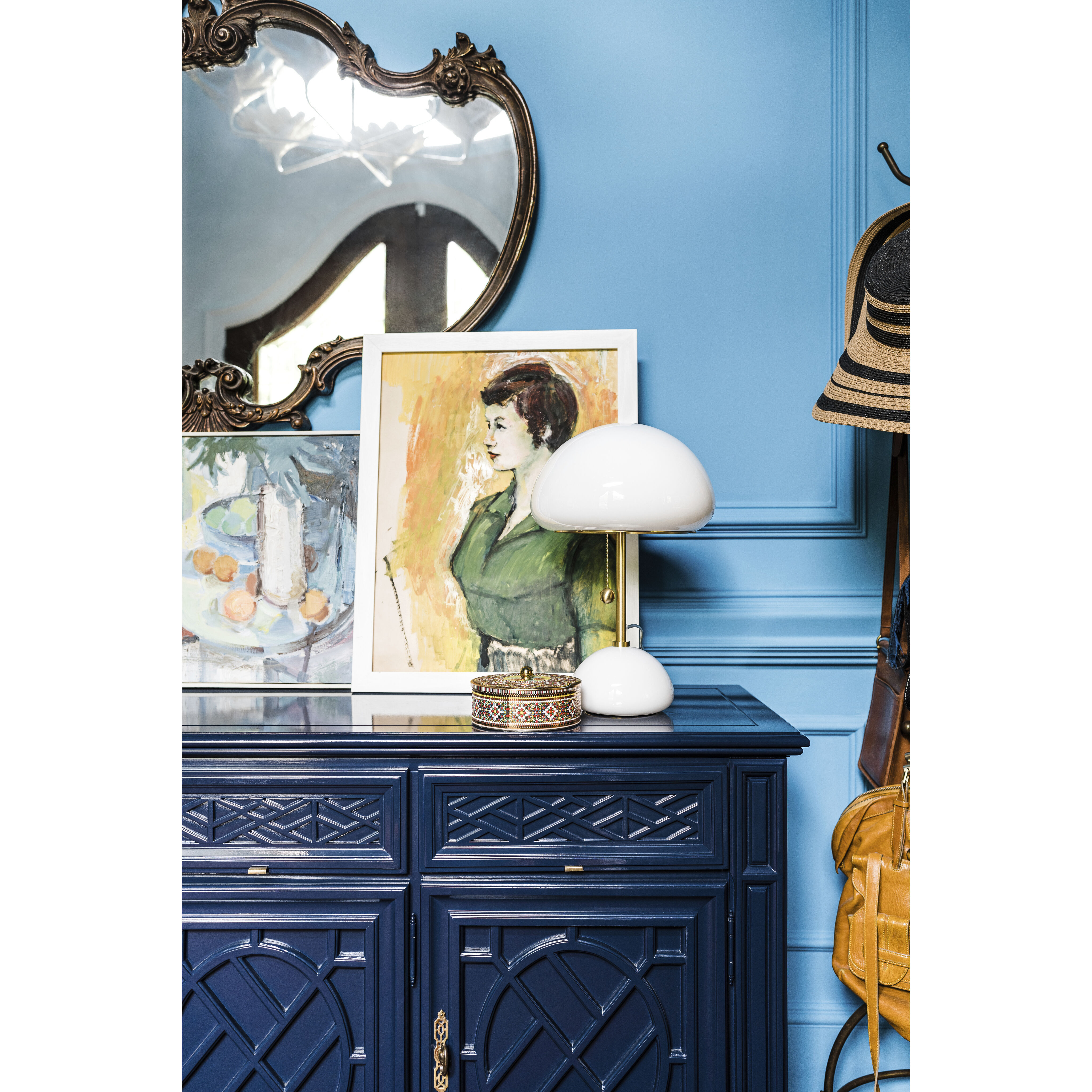 Cortney 18.25 inch 8.00 watt Aged Brass Table Lamp Portable Light