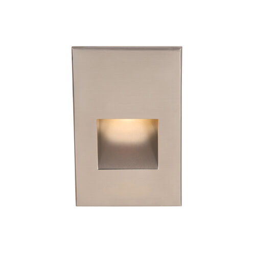 Tyler 120 3.8 watt Brushed Nickel Step and Wall Lighting in Blue, WAC Lighting
