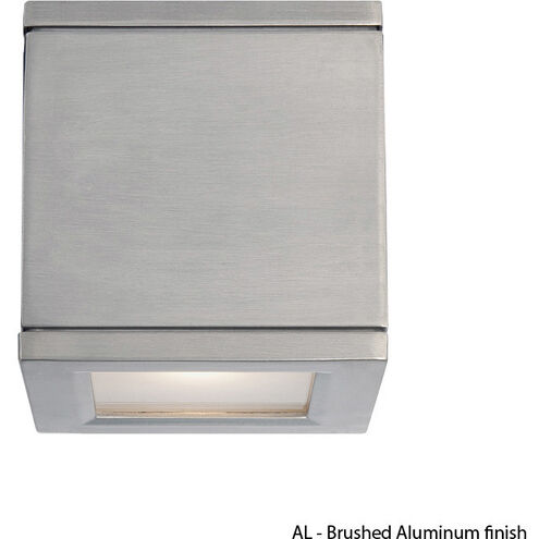 WAC Lighting Rubix LED 7 inch Graphite Outdoor Wall Light WS-W2504-GH - Open Box