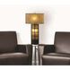 Ventana 32 inch 100.00 watt Espresso and Brushed Nickel Table Lamp Portable Light