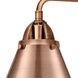 Nouveau 2 Appalachian LED 26 inch Antique Copper Bath Vanity Light Wall Light