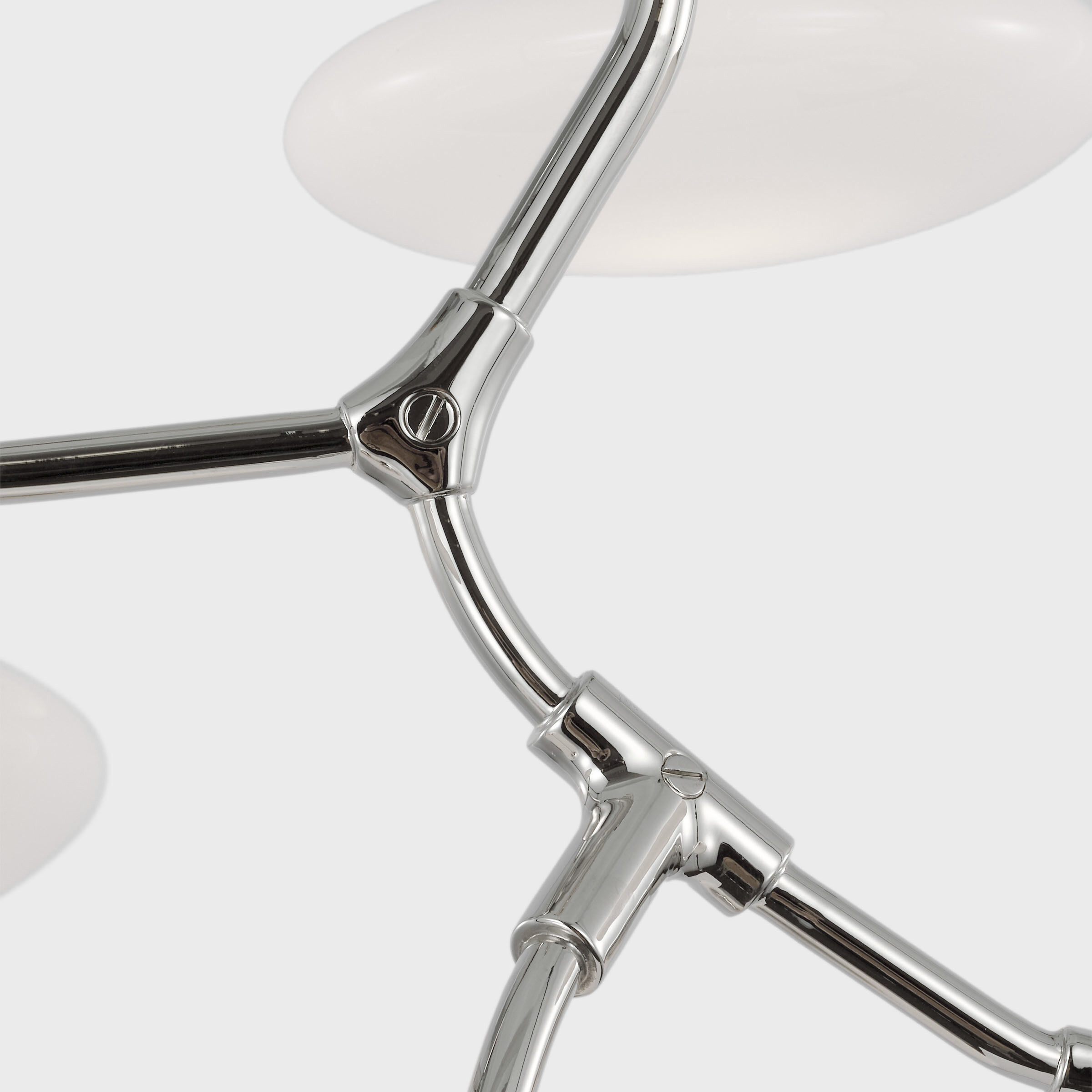 Champalimaud Brindille LED 38.75 inch Polished Nickel Entry Chandelier Ceiling Light, XL