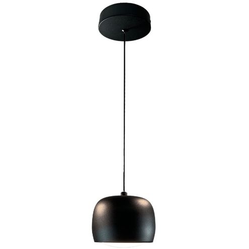 Onyx LED 4.53 inch Black Pendant Ceiling Light