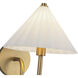 Alora Mood Serena 1 Light 8.38 inch Aged Gold Wall/Vanity Light Wall Light