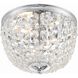 Nola 2 Light 11.5 inch Polished Chrome Flush Ceiling Light