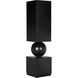 Pillar Matte Black Cabinet