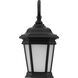 Crawford 1 Light 17 inch Textured Black Outdoor Wall Lantern, Medium