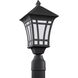 Herrington 1 Light 16.5 inch Black Outdoor Post Lantern