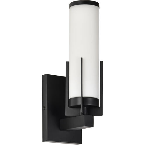 Roselle 1 Light 4.5 inch Matte Black Vanity Light Wall Light