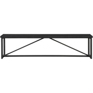 Sierra Black Dining Bench