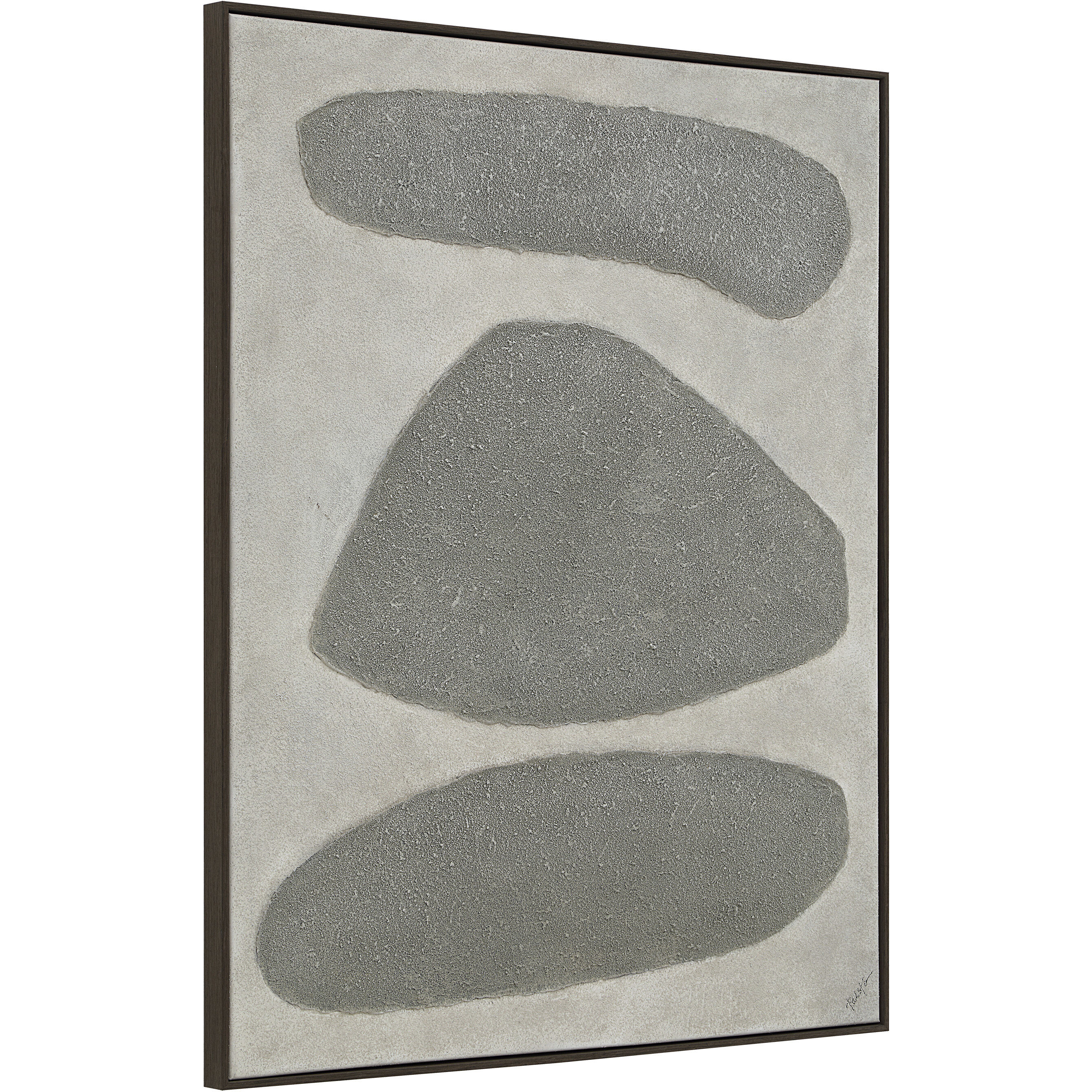 Orso Multicolor and Black Oak Canvas Art