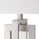 Precision 36 inch 150.00 watt Brushed Nickel Table Lamp Portable Light