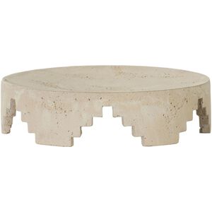 Cornwall Faux Travertine Centerpiece