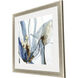 Florals Collection Blue Framed Art