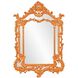 Arlington 49 X 34 inch Glossy Orange Wall Mirror