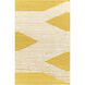 Apache 108 X 72 inch Saffron Rug in 6 X 9, Rectangle