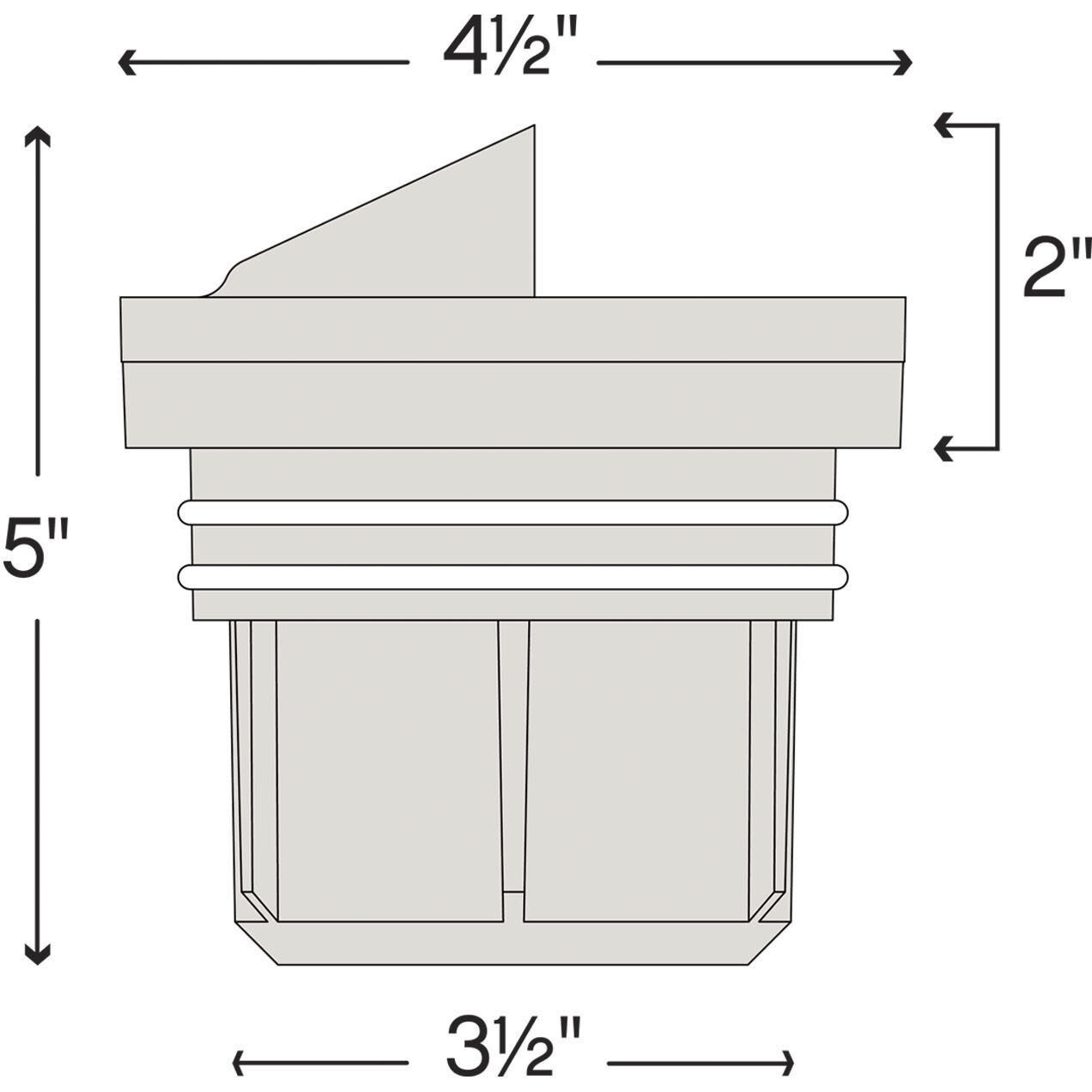 Hardy Island Shielded 12v 12.00 watt Matte Bronze Landscape Well Light in Non-LED