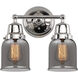 Aditi Small Bell LED 13 inch Polished Chrome Bath Vanity Light Wall Light, Aditi