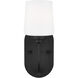 Windom 1 Light 4.5 inch Midnight Black Wall Bath Fixture Wall Light