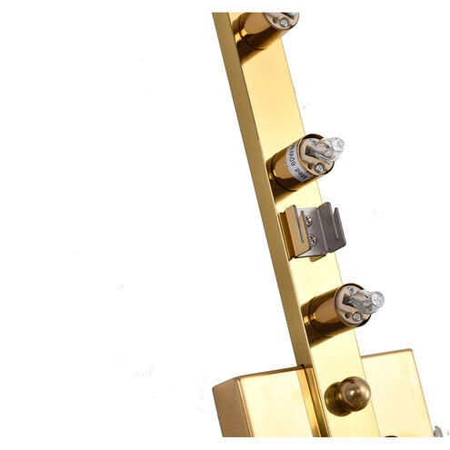 Canada 9 Light 4 inch Gold Wall Sconce Wall Light