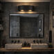 Cannery 2 Light 16 inch Dark Bronze and French Gold Vanity Light Wall Light