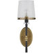 Lyndall 1 Light 6 inch Antique Brass Wall Sconce Wall Light