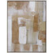 Established Grounds Rust and Beige and Orange and White Canvas
