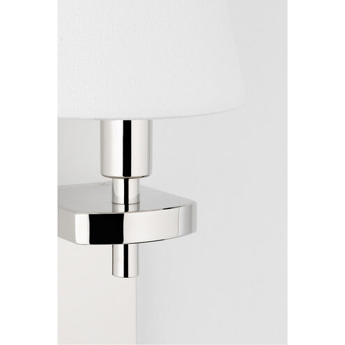 Dooley 1 Light 5 inch Polished Nickel Wall Sconce Wall Light