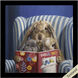 Animals Collection 11 X 11 inch Non-Glass Framed Art