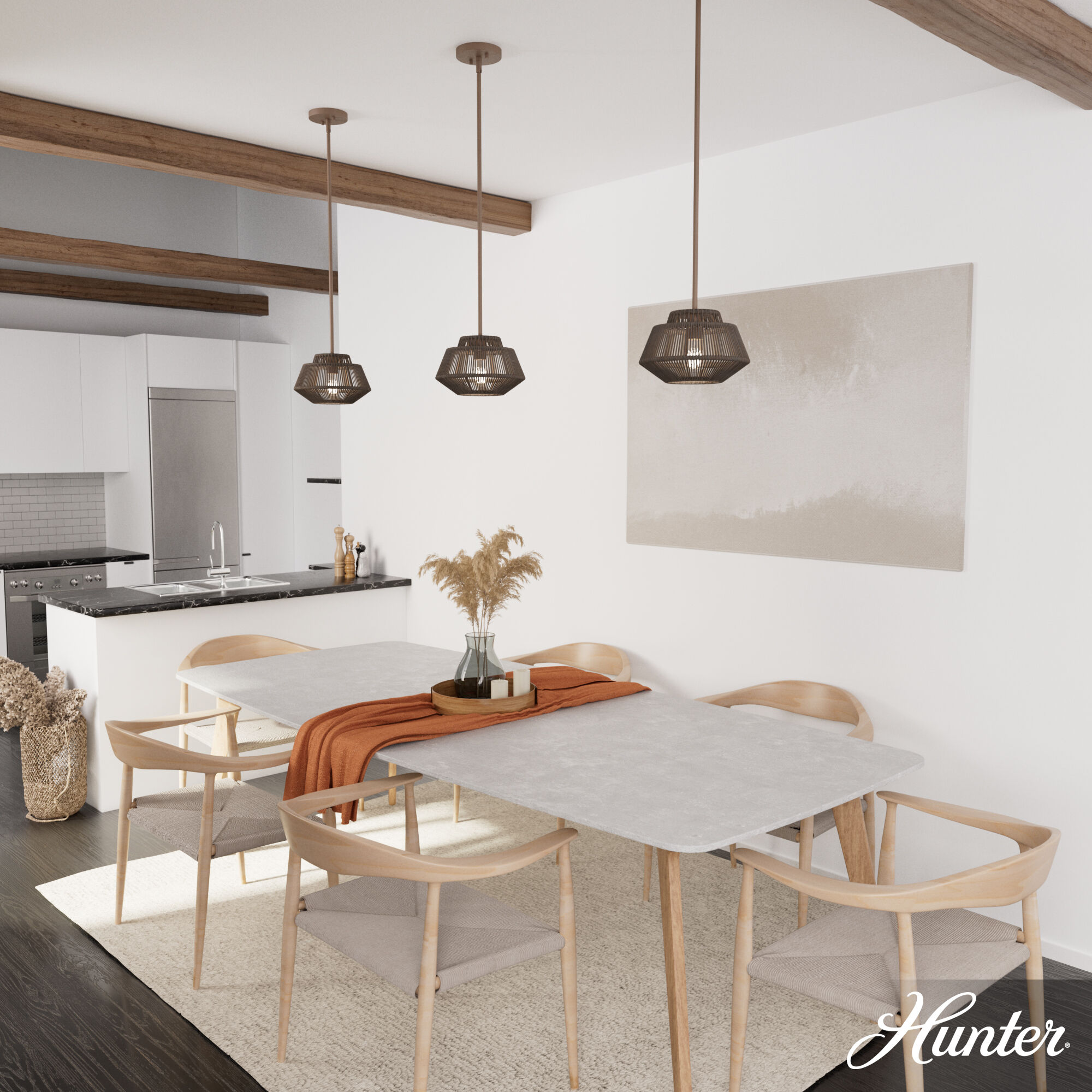 Brookhollow 1 Light 10.5 inch Sable Mini Pendant Ceiling Light