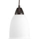 Simple LED LED 5.88 inch Antique Bronze Pendant Ceiling Light, Progress LED