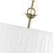 Edinburgh 5 Light 23 inch Antique Brass Pendant Chandelier Ceiling Light