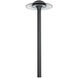 Canopy 12 6.5 watt Black Path Lighting in 3000K, Path and Area Light, WAC Landscape