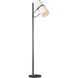 Oscar 70.25 inch 60 watt Bronze and Antique Brass Floor Lamp Portable Light