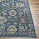 Pertek 84 X 63 inch Deep Teal Rug, Rectangle