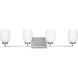Catlin 4 Light 33.75 inch Bathroom Vanity Light