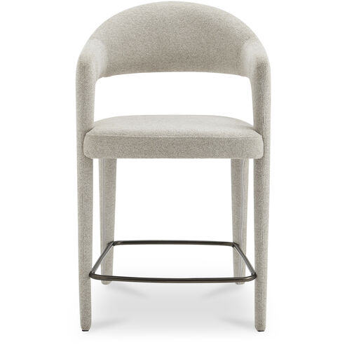 Martens 39 inch Beige Counter Stool