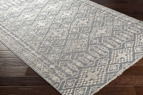 Nobility 36 X 24 inch Gray Rug in 2 x 3, Rectangle