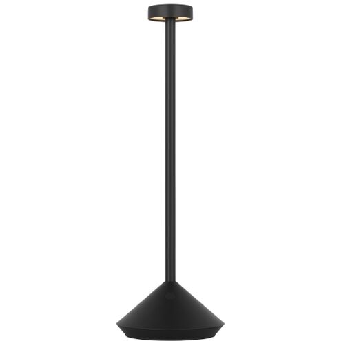 Sean Lavin Moneta 13 inch 2.20 watt Black Outdoor Rechargeable Table Lamp