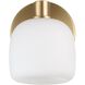 Valentina 1 Light 6.25 inch Champagne Gold Vanity Light Wall Light
